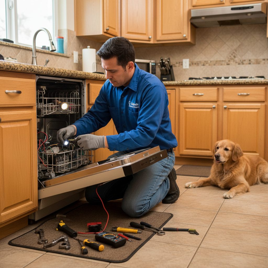 Same-Day Appliance Repair performed by a Santa Ana Appliance Repair technician in Santa Ana, CA